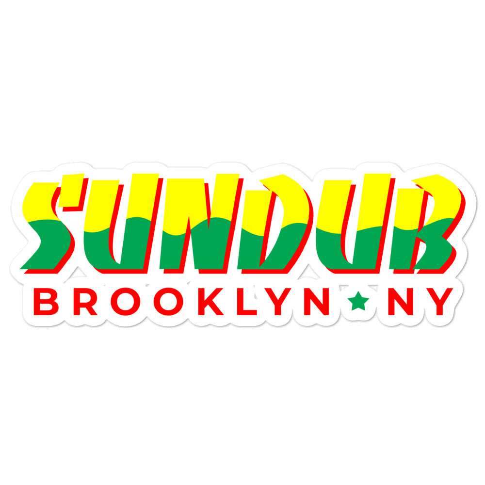 SunDub Splash Sticker